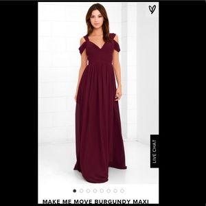 Make Me Move Lulu’s Burgundy Bridesmaid Dress